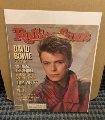 1984 October 25 ROLLING STONE Magazine DAVID BOWIE (MH145) - Image 1 of 4