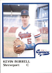 1986 Shreveport Captains ProCards #3 Kevin Burrell Pomona California CA Card