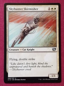Magic The Gathering COMMANDER 2014 C14 SKYHUNTER SKIRMISHER white card MTG - Picture 1 of 2