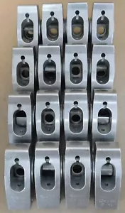 GM 19210729 Aluminum Rocker Arms, SB Chevy Guided, 1.60 Ratio, 3/8" Stud, 16 Pcs - Picture 1 of 3