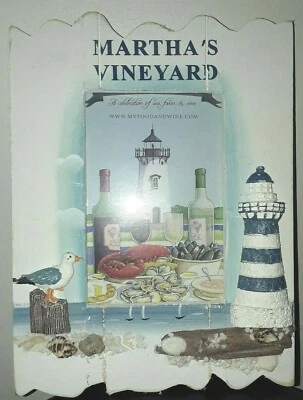 Marco de fotos 3D faro playa océano decoración para mesa foto de 3,5" x 5,5" Foto 1 de 3