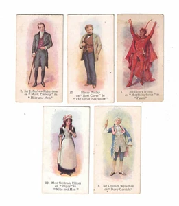 Tarjetas de cigarrillo John Player x 5 - pasado y presente. 1914 - Imagen 1 de 2