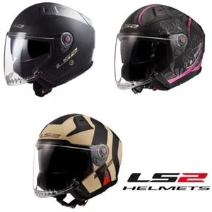 2024 LS2 Infinity II Open Face Street Motorcycle Helmet - Pick Size & Color - Picture 1 of 8