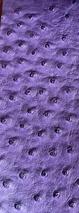 Purple ostrich faux vinyl Marine grade UV resistance waterproof Fabric - Picture 1 of 1
