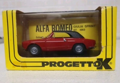  1/43 PROGETTO K ALFA ROMEO GIULIA GTC CON DECALS .NO BANG BEST BRUMM ART MODEL - Immagine 1 di 4