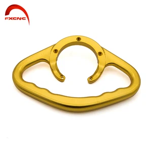 Empuñadura de manija de motocicleta agarre de manija de tanque aleación de aluminio empuñadura de pasajero - Imagen 1 de 10