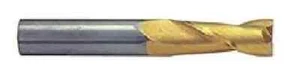 5/16x3/8" HSS 2 Flute Tin Coated Single End Center Cutting End Mill - Picture 1 of 1