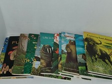 National Audubon Society Nature Program 12 Booklets in Cases Unused Stamps