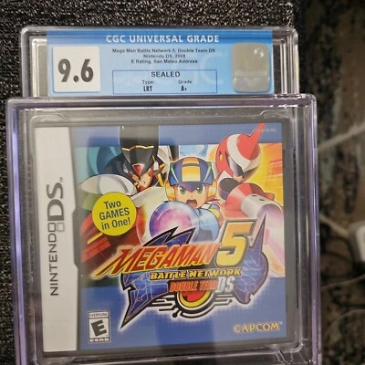 Mega Man Battle Network 5 Nintendo DS, 2005 Sealed And Graded. CGC 9.6 - Image 1 of 3