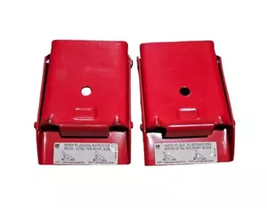 Juego de bloques de ruedas General Motors GM par rojo OEM auténtico de 2006 Pontiac GTO - Imagen 1 de 8