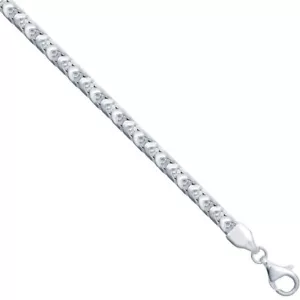 Catena Franco Quadrata Argento 2,5mm 22" | Catena Unisex Classica - Foto 1 di 4