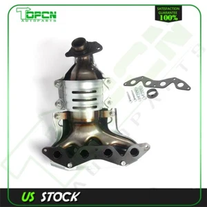 Exhaust Manifold With Catalytic Converter For 2001-2005 Honda Civic 1.7L L4 SOHC - Picture 1 of 8