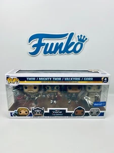 Figurine Funko Pop Thor, Mighty Thor, Valkyrie, Gorr - Thor - 4 pack (Walmart) - Imagen 1 de 8