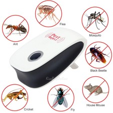 Ultrasonic Electric Indoor Anti Pest Mosquito Mice Repeller Insect Killer (US)