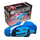 Show Car Cover Indoor for Ford FGX XR6 Turbo XR6 XR8 XLarge Fleece Blue