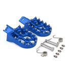 Foot Pegs Foot Rests Pedals Aluminum Blue NEW Fit For Honda CRF110 CRF50 XR70