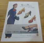 Vintage 1951 Red Cross Shoes Magazine Advertisement Medium Heels
