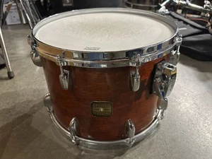 14" Gretsch USA Rack Tom Drum 10x14 Square Badge VINTAGE 80’s ROSEWOOD #DK3 - Picture 1 of 18