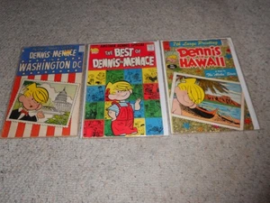 (3) 1961-64-65 DENNIS THE MENACE Fawcett GIANT Comic Book Lot!!! - Picture 1 of 3