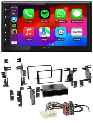 Kenwood MP3 USB DAB 2DIN Bluetooth Autoradio für Nissan Versa ab 07 Xterra ab 13 - Bild 1 von 4