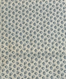 Tessuto Cranston Print Works blu stampa floreale 100% cotone 1,18 iarde x 42 pollici - Foto 1 di 7