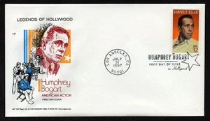 USA, SCOTT # 3152, HF HOUSE OF FARNAM FDC COVER - ACTOR HUMPHREY BOGART 1997 - Picture 1 of 1