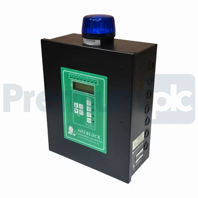 GENESIS INTL. 60-0037 SHERLOCK 804 (SHER804) MONITOR GAS REFRIGERANTE 8 ZONAS NSNP Foto 1 de 4