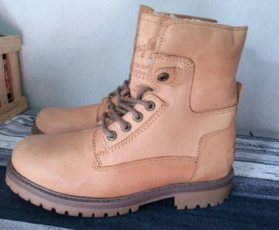 Wrangler Aviator Men's Leather Fleeced Lined Lace Up Boots UK 6 - Image 1 of 4