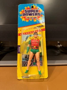 Robin (Kenner) 1986 Cardado Colección Super Powers Paquete Original Sellado - Imagen 1 de 2
