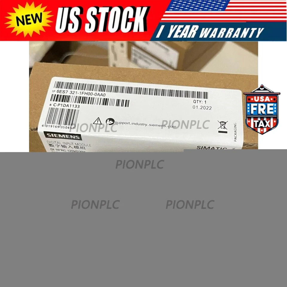 For NEW Siemens 6ES7321-1FH00-0AA0 PLC programmable contro - Image 1 of 1