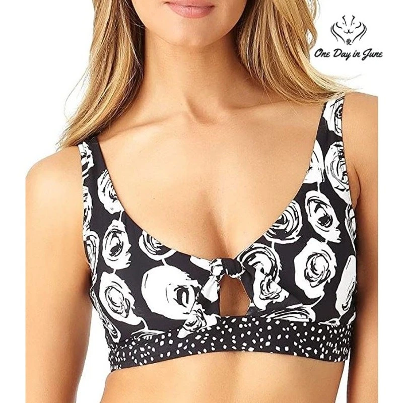 Top de bikini bralette Anne Cole traje de baño talla XS Foto 1 de 4