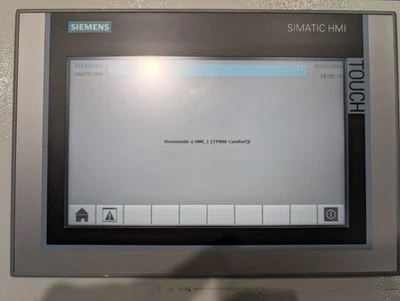 SIEMENS SIMATIC HMI TP900 Comfort – Pantalla táctil 9" (Usado y probado) - Imagen 1 de 4