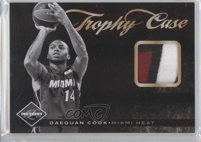 2011-12 Panini Limited Trophy Case Materials Prime /25 Daequan Cook #9 - Image 1 of 2
