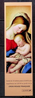 FRANCE Sc B706b NH BOOKLET OF 2002 - RED CROSS - ART - (ZN25) - Image 1 of 2