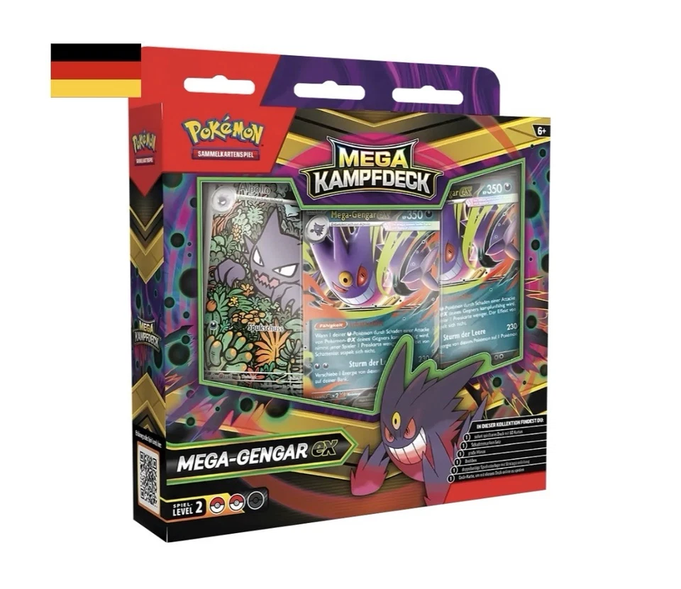 Pokémon Mega Kampfdeck Mega Gengar Ex | Deutsch | NEU / OVP | HÄNDLER ✅ - Bild 1 von 1