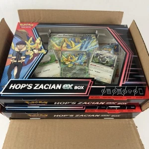 Pokémon TCG Hop’s Zacian ex Box Set Of 6 sealed - Picture 1 of 1