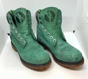 Stivali Timberland NBA Basketball Boston Celtics da uomo taglia 8 Medium - Foto 1 di 15