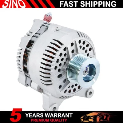 Alternator 130A For Ford F150 F250 F350 4.6L 5.4L 1997-2003 7791 F7UU-10300BC - Image 1 of 4
