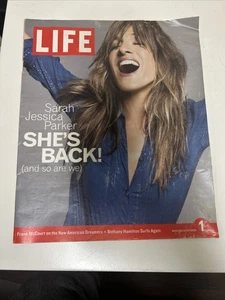 LIFE - AMERICA'S WEEKEND MAGAZINE - AUSGABE # 1 MIT SARAH JESSICA PARKER OKTOBER 2004 - Bild 1 von 3