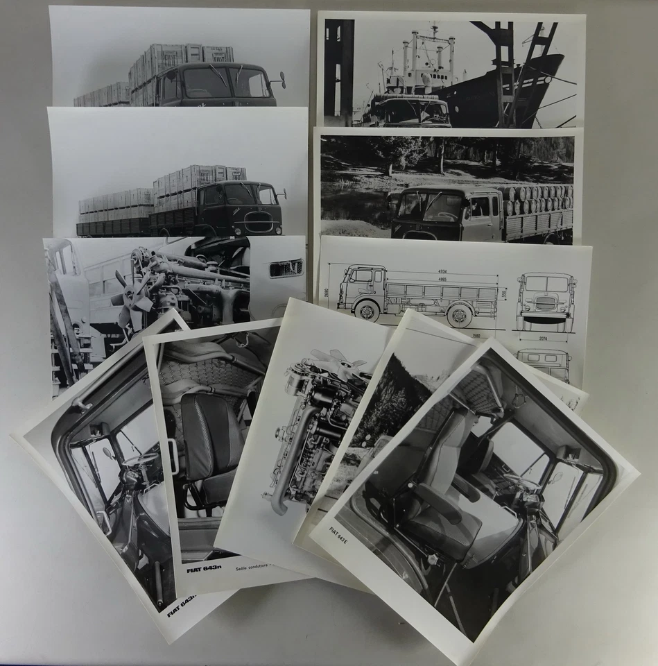 Foto Ufficiali Fiat Camion Tipo 643 N / 643 E Foto 1 de 1
