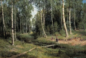 Ivan Shishkin Paisaje Clásico Lienzo Impresiones Pintura al Óleo Decoración del Hogar Arte de Pared - Imagen 1 de 8