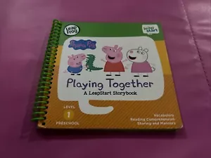 LeapFrog Leap Start Book — PEPPA PIG: PLAYING TOGETHER, A LeapStart Storybook - Picture 1 of 10