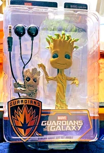 Marvel Groot Dancing Geschenkset NECA Solar Body Knocker Ohrstöpsel Scaler NEU in Box - Bild 1 von 7