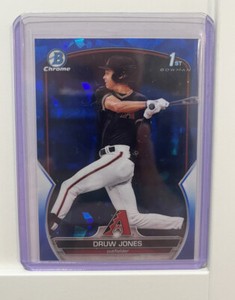2023 Bowman Chrome Sapphire Druw Jones 1st Bowman BCP-25 | DIAMONDBACKS