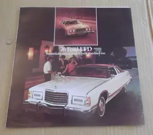 Brochure vendita colori Ford LTD Landau Brougham 1976 ~ L@@K ~ 1976 LTD - Foto 1 di 5