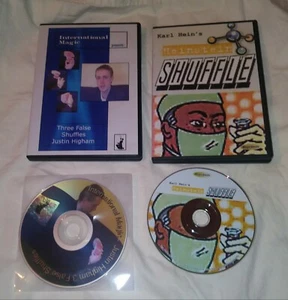 FALSO SHUFFLE 2 DVD JUSTIN HIGHAM KARL HEIN Triumph Faro Reino Unido Zzarrow - Imagen 1 de 2