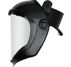 UVEX S8505 Bionic Clear Polycarbonate Face Shield with Hard Hat Adapter NEW - Picture 1 of 3