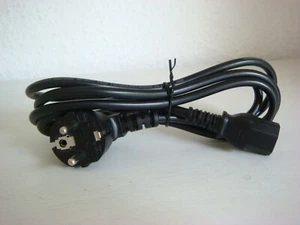 Kaltgeräte-Kabel C13 auf Schuko-Stecker 1,80m PC, Monitor, Notebook. Netzleitung - Bild 1 von 7