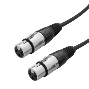 W Audio 0.25M XLR Female to Female Gender Changer Adaptor Lead Cable - Picture 1 of 1