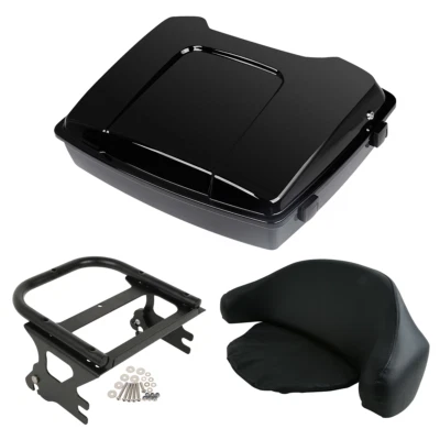 Razor Trunk & Backrest Mount Rack For Harley Touring Street Glide 97-08 07 - Image 1 of 4